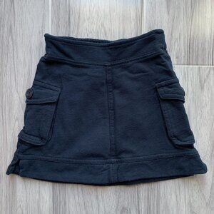 Tea Collection Navy Blue Cargo Skirt